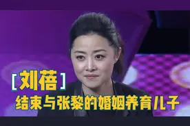 刘蓓结束与张黎的婚姻养育儿子，直夸：他太好了！刘蓓谈儿子集锦视频封面