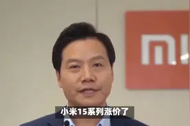 雷军：涨价了！小米15新机官宣：10月29日，正式发布视频封面