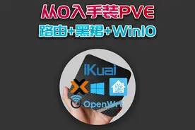 小白从0上手装PVE，OP+iKuai+HA+Win10，直通核显输出！