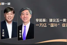 李稻葵：建议五一黄金周一万亿“国补” 促消费视频封面