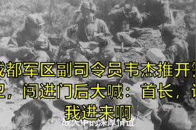 成都军区副司令员韦杰推开警卫，闯进门后大喊：首长，让我进来啊视频封面