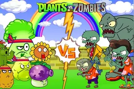 植物大战僵尸动画：植物一家人VS僵尸一家人，你猜谁会赢？视频封面