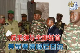 反美领导全部斩首，美军要打击尼日尔：两国军队遭伏击上百人死亡视频封面