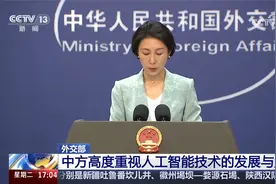 外交部 中方高度重视人工智能技术的发展与应用视频封面