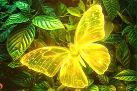 金蝴蝶的神奇力量，让心灵沐浴阳光！