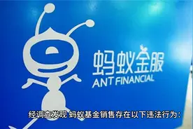 蚂蚁基金销售及公司总经理林思思给予警告并处罚款视频封面