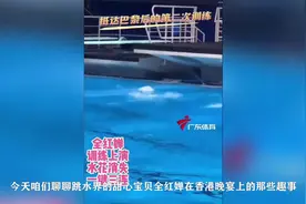 全红婵喝可乐被偷亲，霍启刚弯腰太宠溺，香港晚宴藏惊喜视频封面