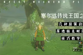 塞尔达传说王国之泪 原地林克时间技巧教学视频封面
