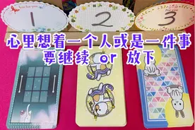 加雅希塔罗占卜-心里想着ㄧ个人或ㄧ件事，要继续还是放下？