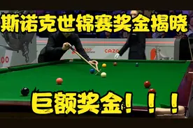 斯诺克世锦赛奖金揭晓：丁俊晖18万特鲁姆普45万奥沙利文角逐巨奖视频封面