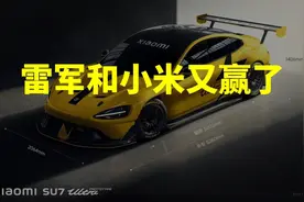 小米和雷军又赢了#懂车帝#小米#小米SU7视频封面
