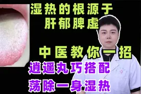 湿热的根，源于肝郁脾虚！教你1招，逍遥丸巧搭配，荡除一身湿热