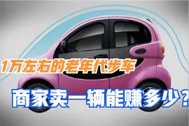 1万左右的老年代步车，商家卖一辆能赚多少？安全吗？告诉你答案视频封面