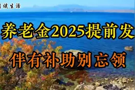 2025年养老金提前发，别忘了补助哦！视频封面