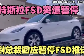 特斯拉FSD突遭暂停！马斯克团队连夜改代码？副总裁回应视频封面