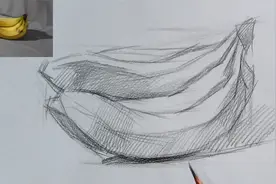 素描香蕉的画法视频封面