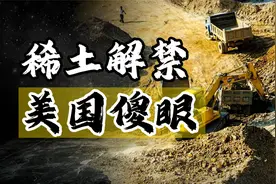 中美和解第三天，中国放开稀土管制，特朗普为何高兴不起来？视频封面