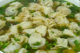 假期结束了，教你一个馄饨调馅配方，做一顿7天不早起，汤鲜肉嫩