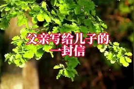 一封父亲写给儿子的信（感动无数人）视频封面