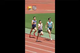 男子800米，高三学生落合晃以日本高中新纪录·U20日本新纪录夺冠视频封面