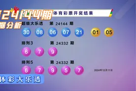 体育彩票大乐透第24144期，第2660次开奖结果统计解析视频封面