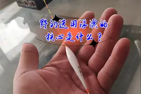 野钓选浮漂，外观、材质、品牌都不重要，吃铅量才是核心！视频封面