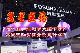 复星医药：为什么扣非利润大幅下滑？其优势和劣势分别是什么？视频封面
