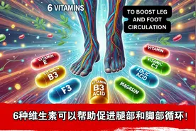 6种维生素可以帮助促进腿部和脚部循环！视频封面