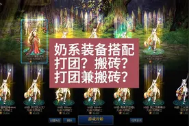 dnf搬砖之一个视频告诉你奶系的搬砖打团装备搭配