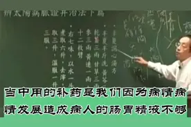 倪海厦：治疗肠渭问题 一碗半夏泻心汤
