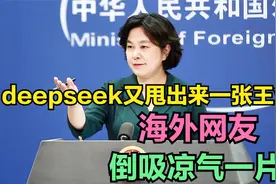deepseek 又甩出来一张王炸！海外网友，倒吸凉气一片！🍎视频封面