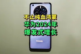 不仅仅只有纯血鸿蒙，华为2024年已经开启爆发式增长视频封面