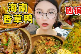 吃货妹妹打卡特色香草鸭！煮三种主食 裹满酱汁吃迷糊！视频封面