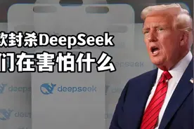 见不得中国好，美欧眼红，开始封杀DeepSeek，他们究竟在怕什么？视频封面