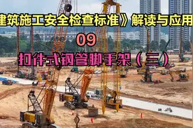 《建筑施工安全检查标准》解读与应用09：扣件式钢管脚手架（三）视频封面