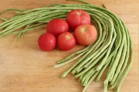 1把豇豆，5个番茄，简单一做，酸甜适口，鲜嫩入味，开胃又下饭