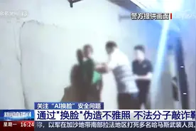 团伙用AI换脸合成裸照敲诈勒索视频封面