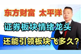 东方财富—太平洋，证券板块情绪龙头，还能引领板块飞多久？
