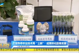 三亚热带农业技术再“上新”  成果转化助推发展视频封面