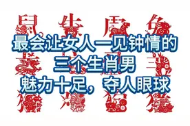 最会让女人一见钟情的三个生肖男，魅力十足，夺人眼球视频封面