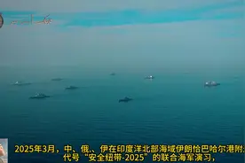 中俄伊印度洋附近联合军演剑指霸权 三国舰队控制能源咽喉视频封面
