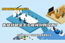 失业补助金怎么查询到账没有？四种查询方式了解失业金发放情况视频封面