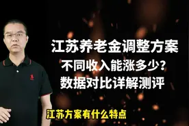 江苏养老金调整方案详解，不同收入能涨多少视频封面