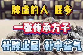脾虚、屁多怎么办？一张方子，补脾止屁、补中益气视频封面