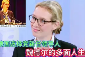 德国选择党新任领导人魏德尔的多面人生（她还公开承认自己是视频封面