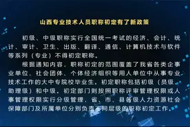 山西专业技术人员职称初定有了新政策视频封面