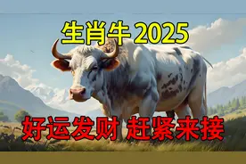 生肖牛要大喜临头！2025年躲不过的喜事，看看是什么喜视频封面