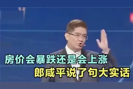 房价会暴跌还是暴涨，郎咸平说了大实话，听完瞬间豁然开朗