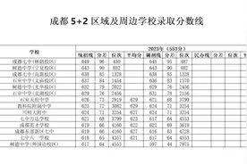 成都5+2区域及周边学校录取分数线视频封面