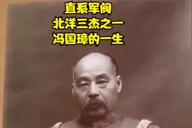 北洋三杰之一   直系军阀冯国璋视频封面